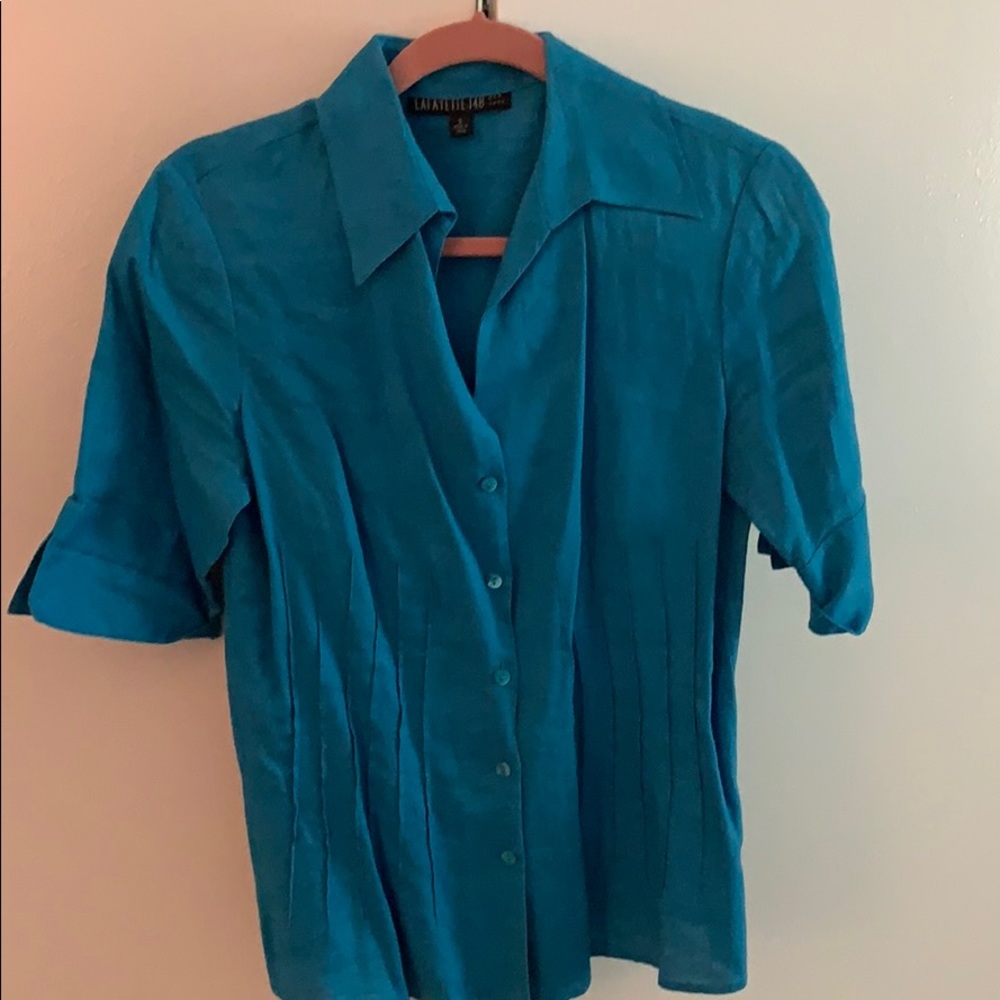 Lafayette Linen Blouse